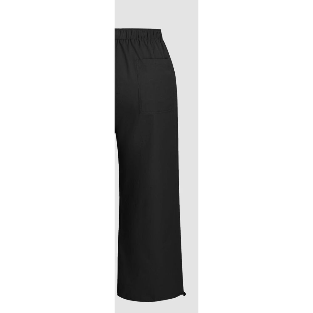 Cider Solid Drawstring Mid Waist Parachute Pants … - image 6